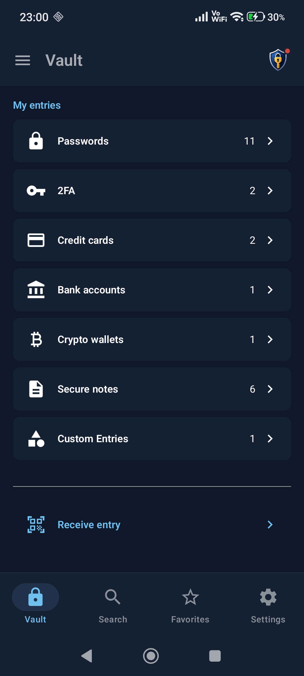 Vault Hub